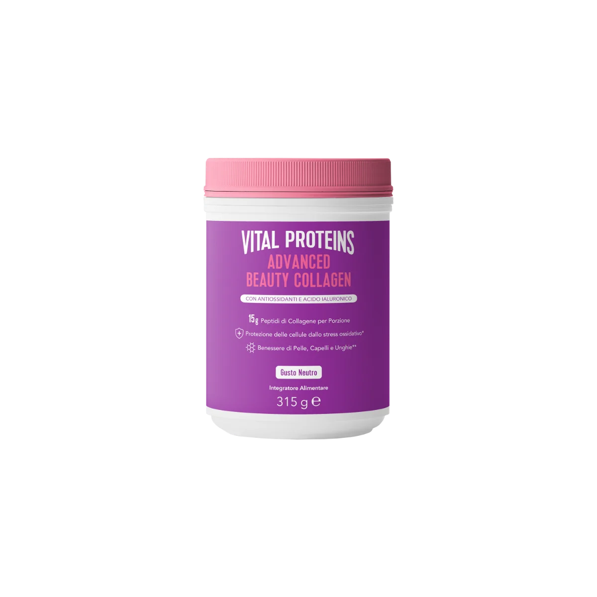 Vital Proteins Advanced Beauty Collagen 315 g Pelle Luminosa