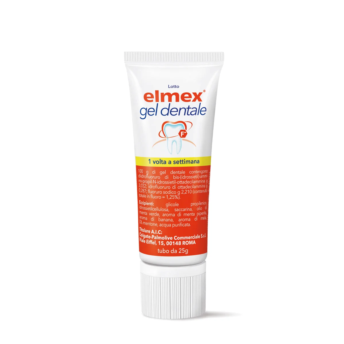 Elmex Gel Dentale 25 g Carie