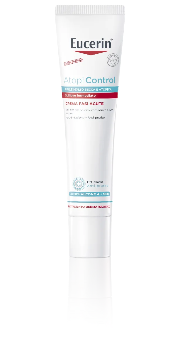 Eucerin AtopiControl Crema Fasi Acute 40 ml Trattamento intensivo dermatite atopica in fase acuta