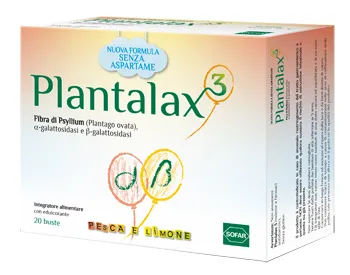Plantalax 3 Pesca/Limone20 Bustine