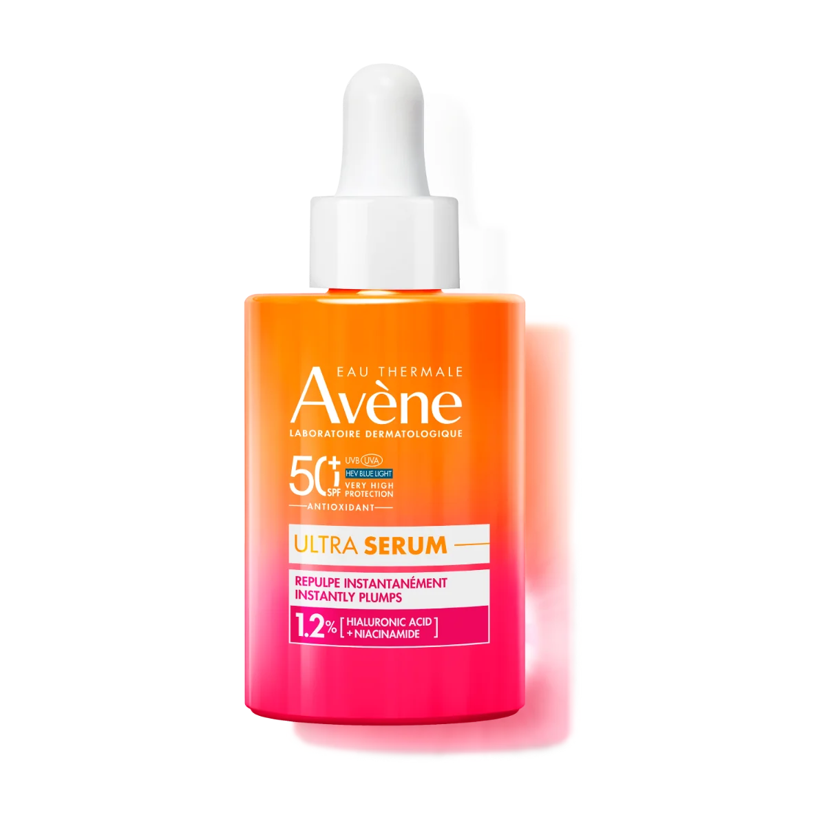 Avene Eau Thermale Avene Solare Ultra Siero Rimpolpa Immediatamente SPF 50+ 30 Ml Ultra Leggera