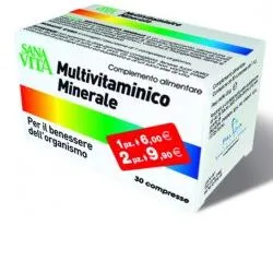 Sanavita Multivit Miner 30 Compresse