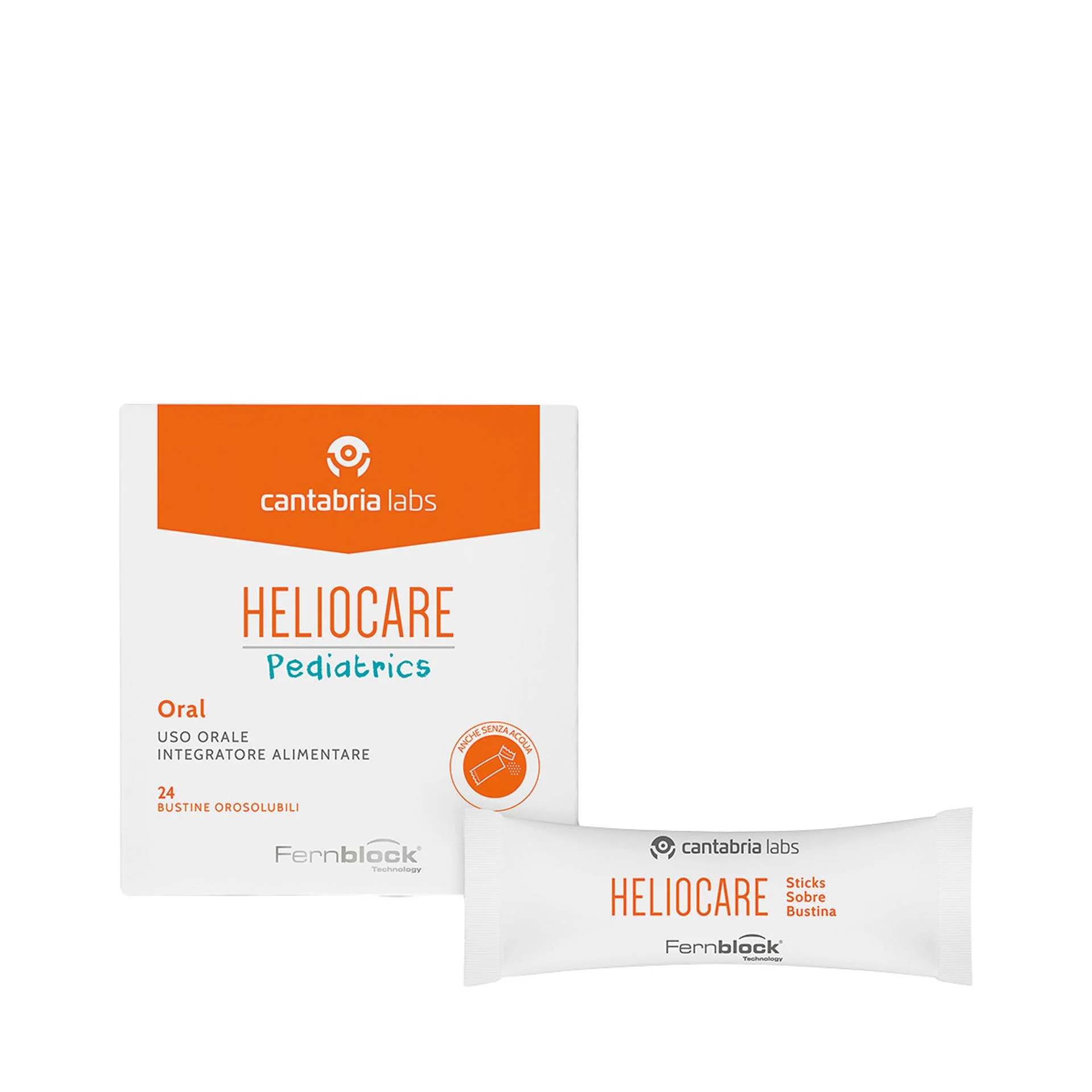 Heliocare Pediatrics Oral  24 Bustine Antiossidante per Bambini