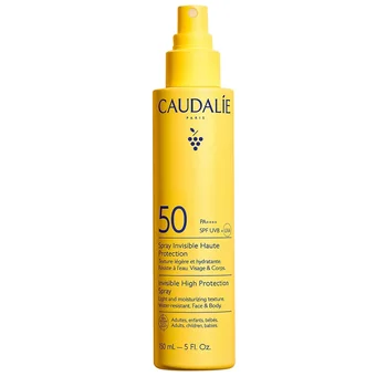 Caudalie Vinosun Spray Invisibile Alta Protezione Spf50 150 Ml Spray solare