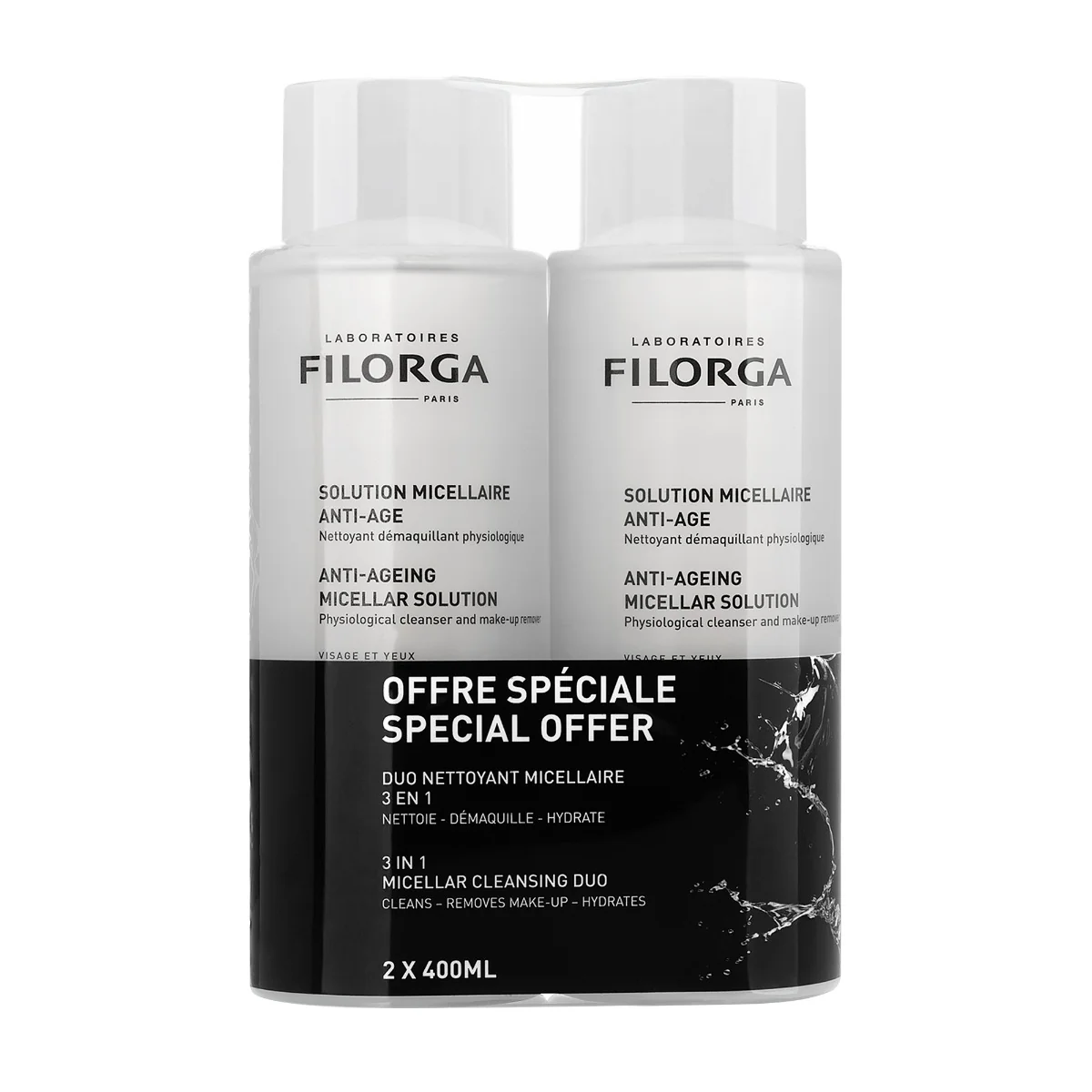 Filorga Acqua Micellare 400 ml x 2 Bipacco