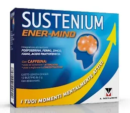 Sustenium Ener-Mind 12 Bustine