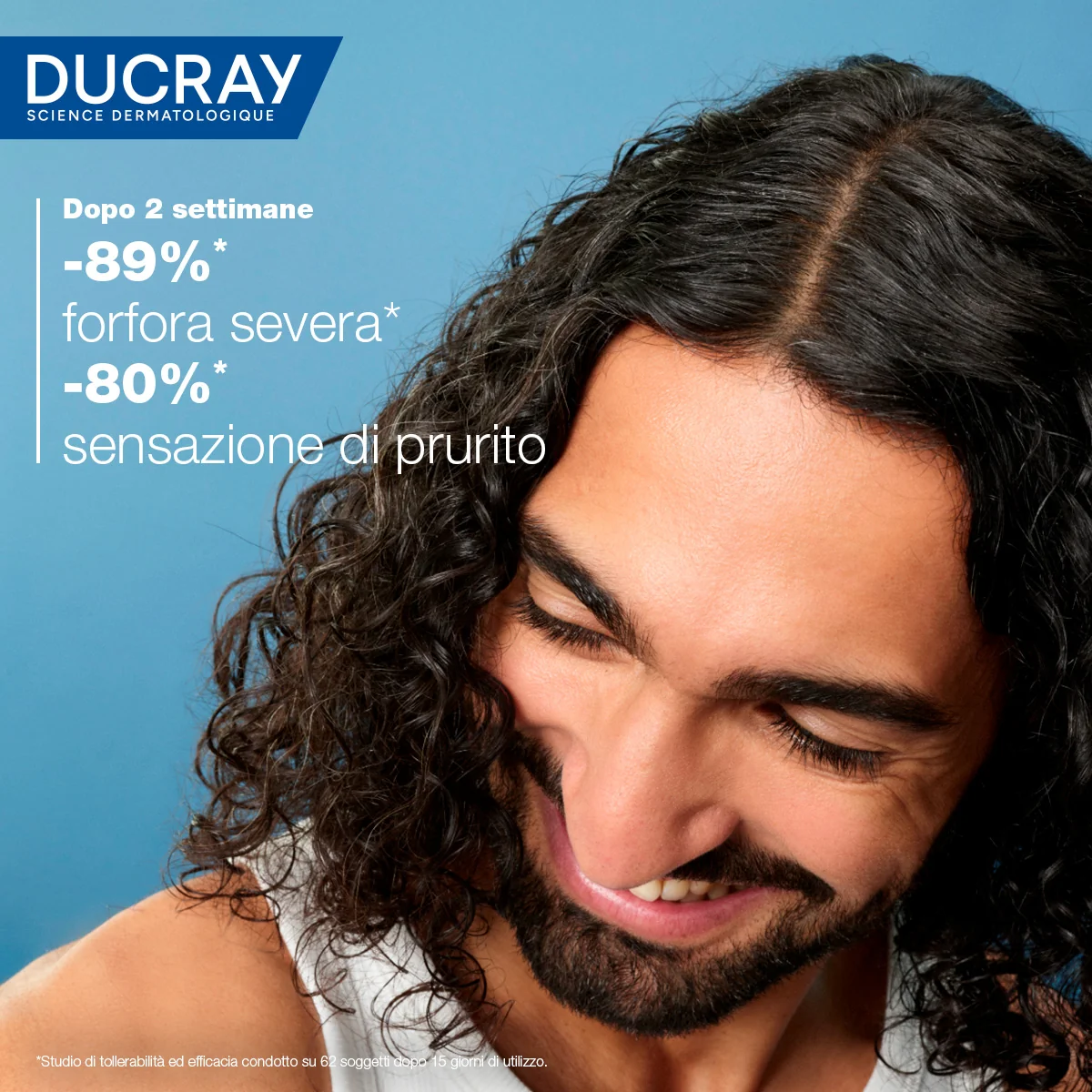 Ducray Kelual DS Shampoo Trattante Contro la Forfora Severa 100 ml Antiforfora