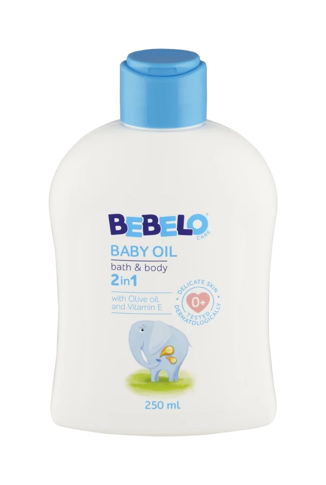 Bebelo Olio Per Neonati 250 Ml Azione Idratante