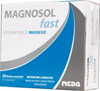Magnosol Fast Integratore di Magnesio 20 Bustine Orosolubili