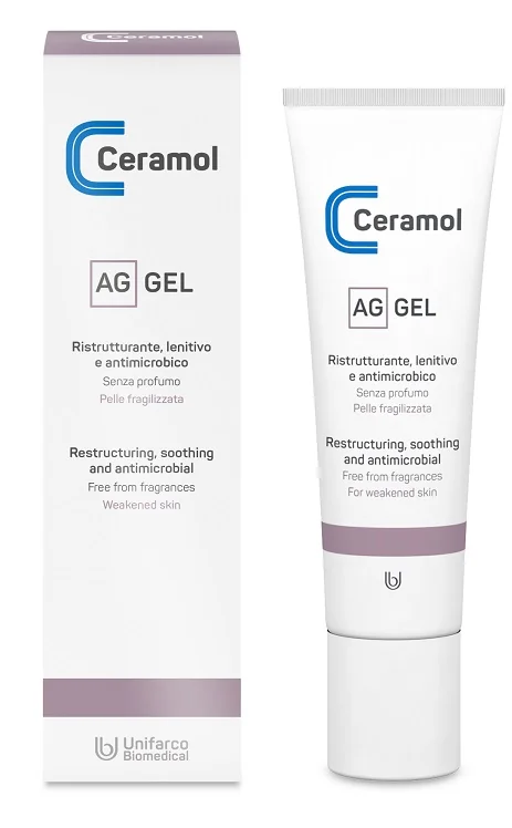 Unifarco Ceramol Ag Gel 30 ml Per Pelle Fragilizzata