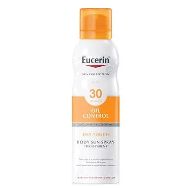 Eucerin Sun Spray Tocco Secco Spf 30 200 ml Protezione Solare
