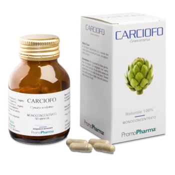 PromoPharma Carciofo 50 Capsule Naturale al 100%