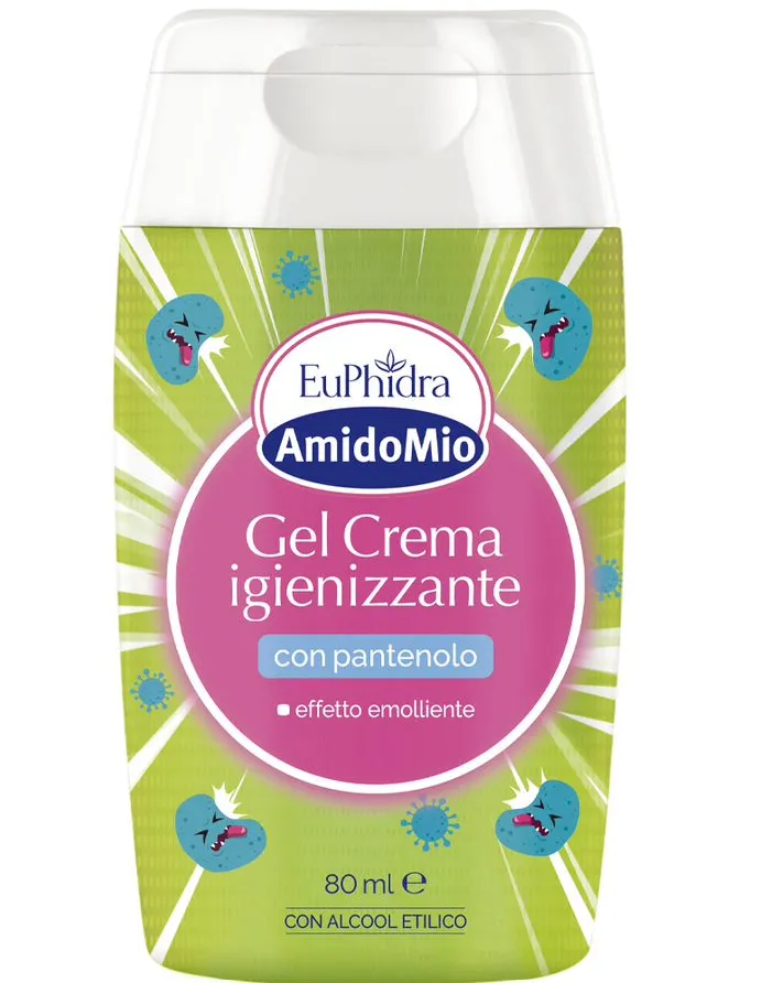 EuPhidra Amidomio Gel Crema Igienizzante Mani 80 ml