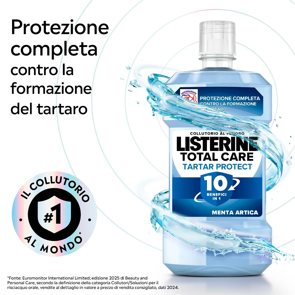 Listerine Advanced Tartar Control 500 Ml Protezione Completa