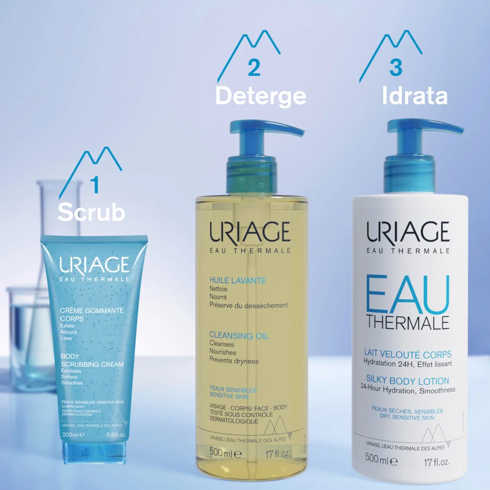 Uriage Crema Gommage Corpo 200 Ml Pelle da Normale a Secca