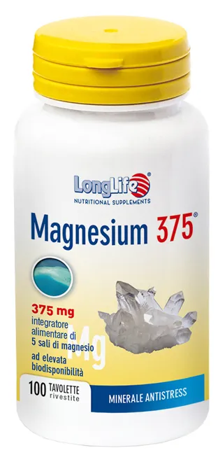 Longlife Magnesium 375 - Integratore Magnesio
