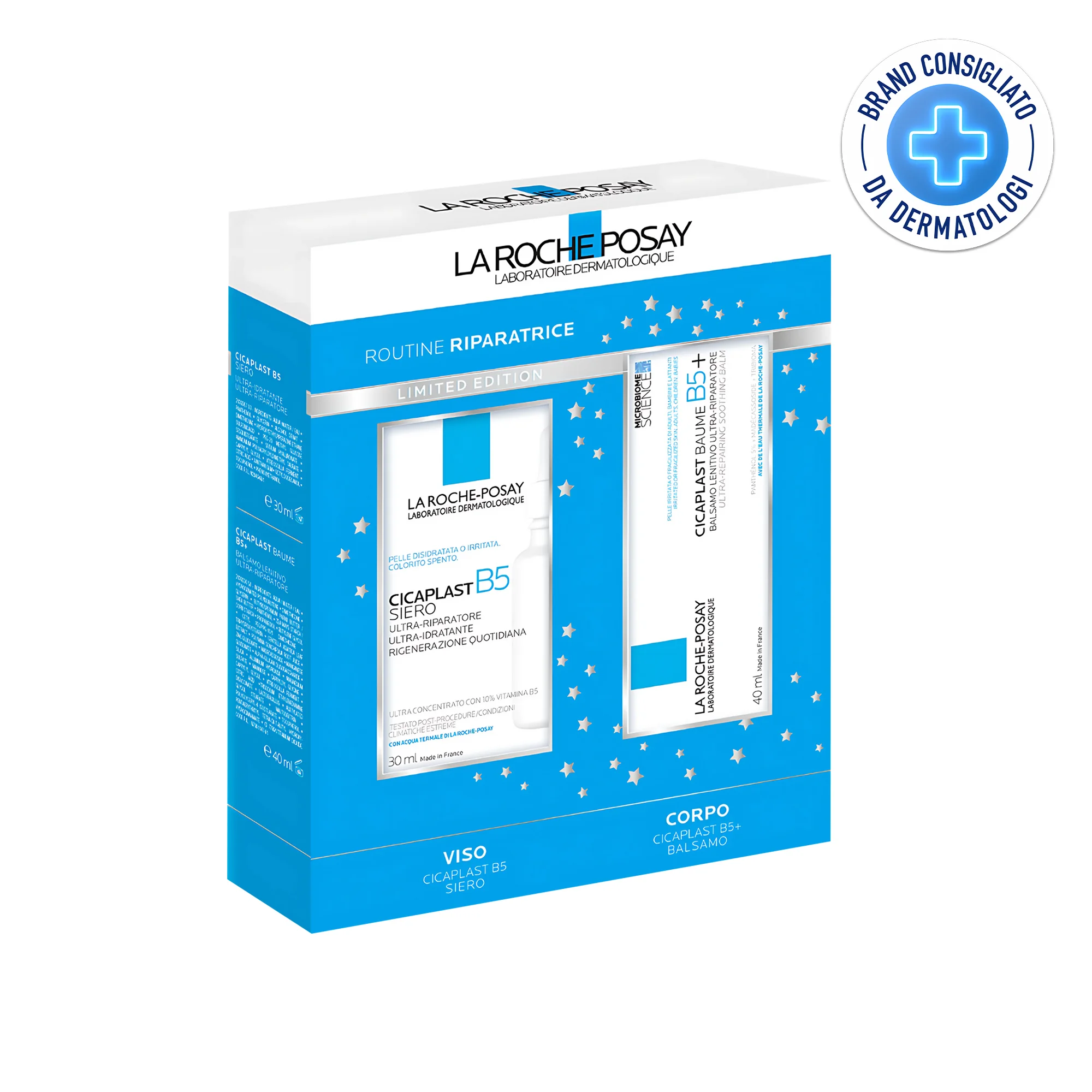 Cofanetto La Roche Posay Cicaplast Siero 30 ml + Cicaplast Baume B5 40 ml Routine riparatrice