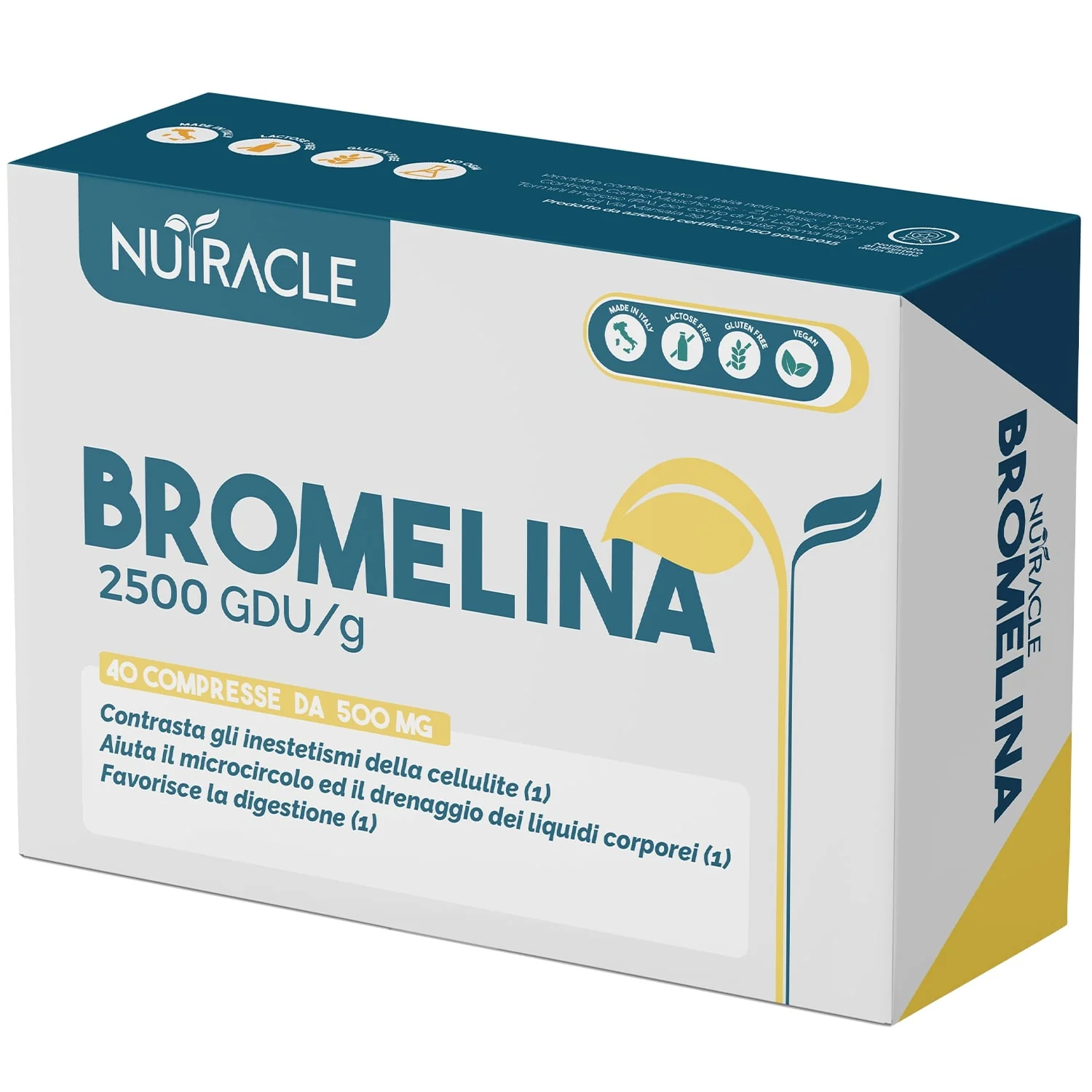 Nutracle Bromelina 40 Compresse Microcircolo