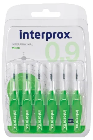 Interprox Conical 6 Scovolini Conici Blu 