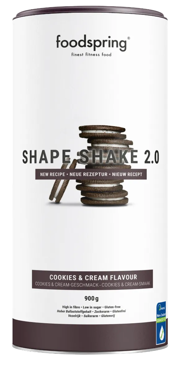 FOODSPRING SHAPE SHAKE 2,0 BISCOTTI-CREMA900G