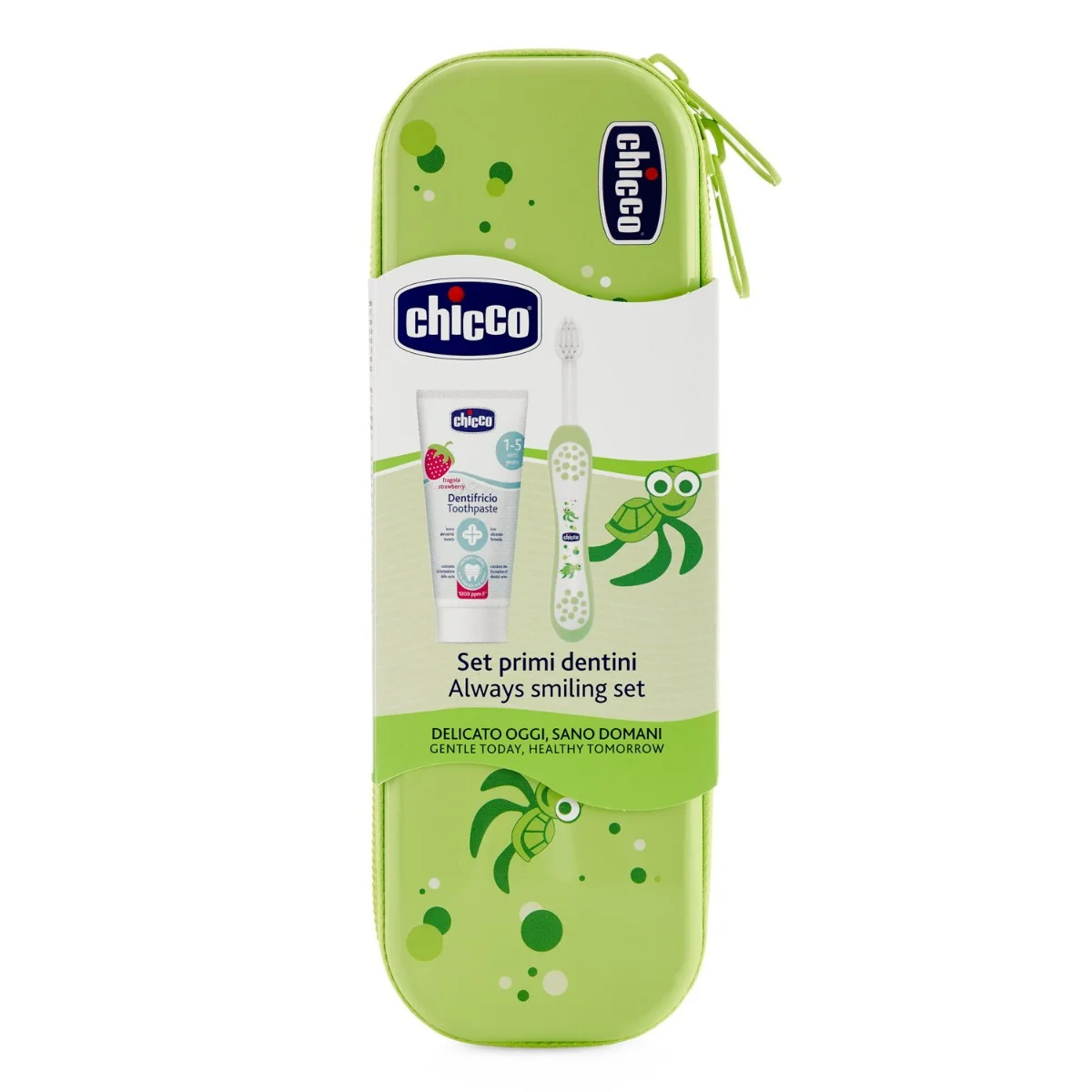 Chicco Set Dentale Verde Fluoro