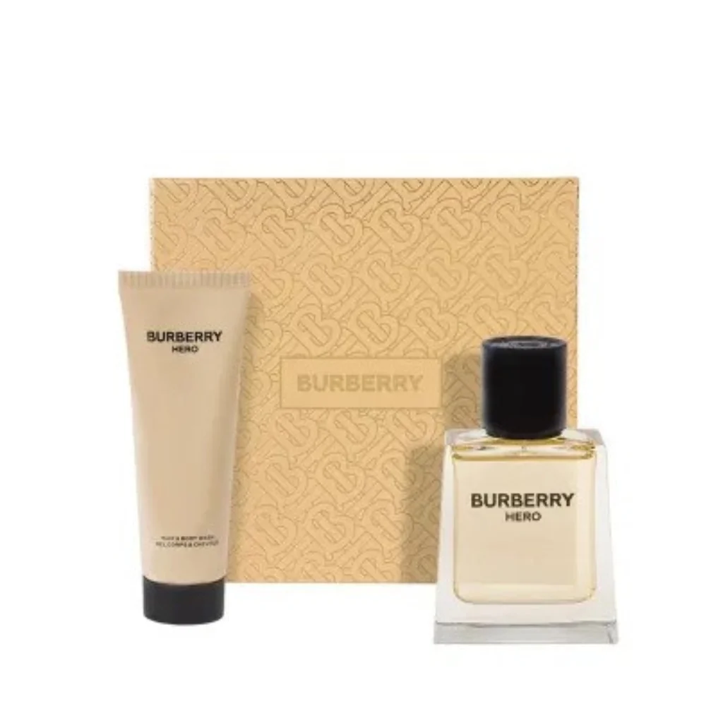 Burberry Hero Eau de Toilette 50 ml + Burberry Hero Shower Gel 75 ml Fragranza uomo
