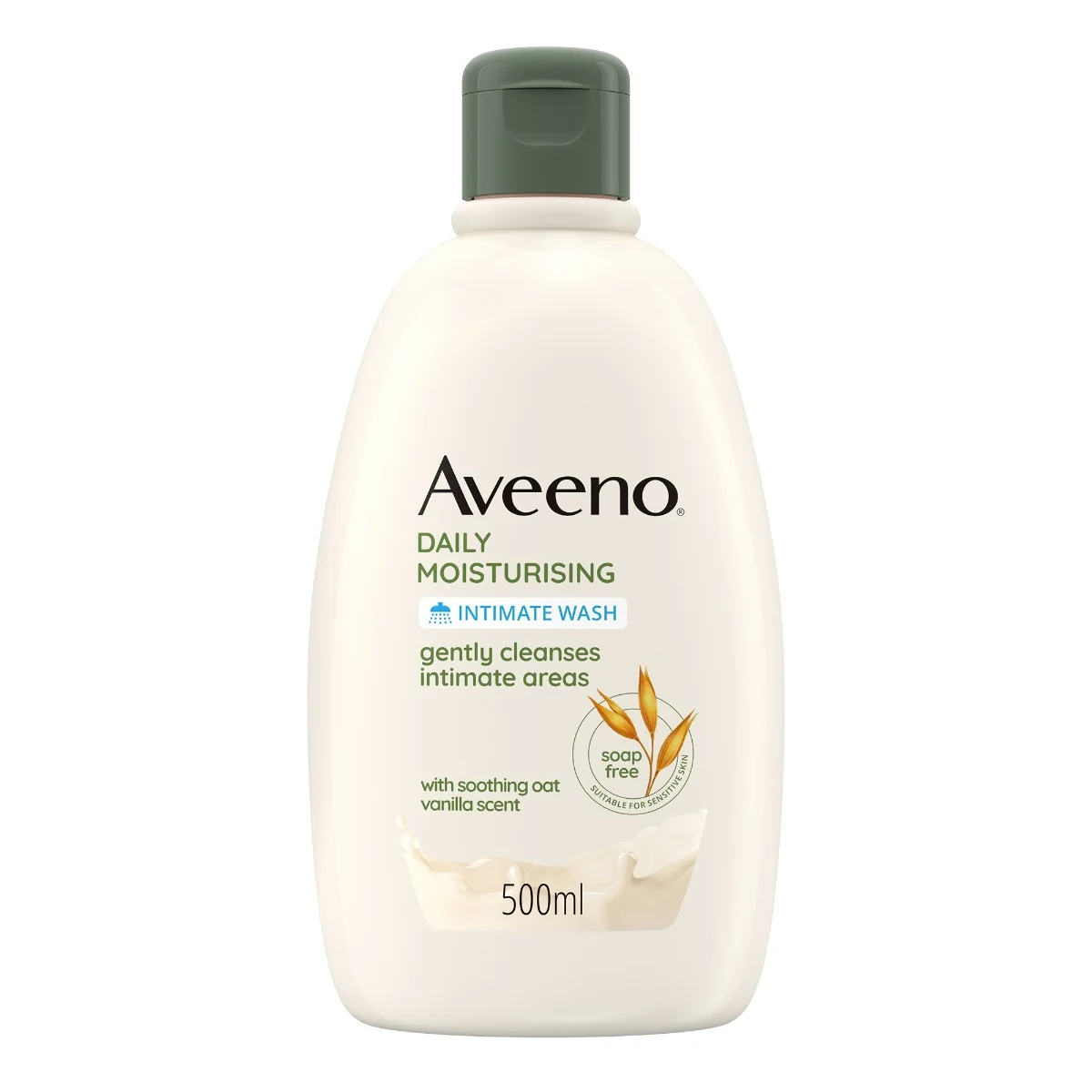 Aveeno Daily Moisturising Detergente Intimo 500 ml Per un'igiene intima delicata e senza sapone