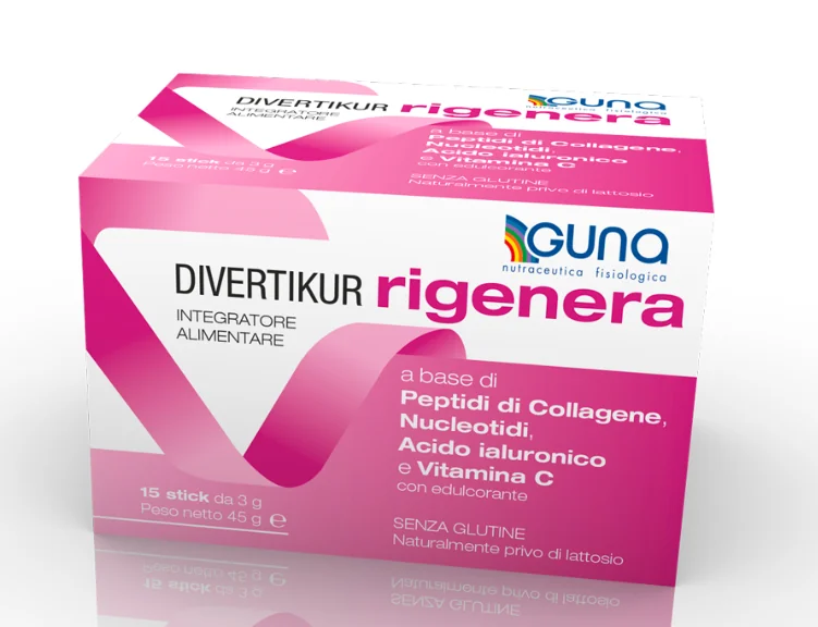 Divertikur Rigenera 15Stick Benessere dei Tessuti Connettivi