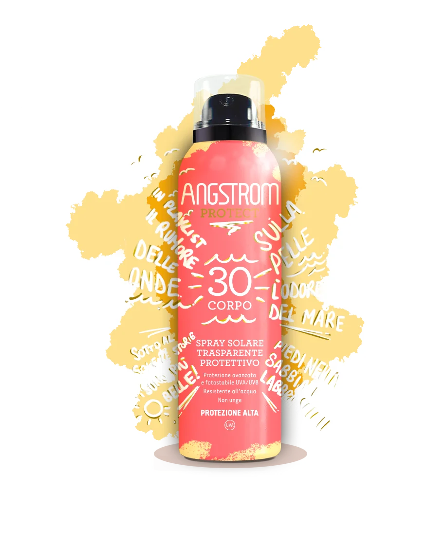 Angstrom Spray Trasp SPF 30 200ml Collection Protezione Solare