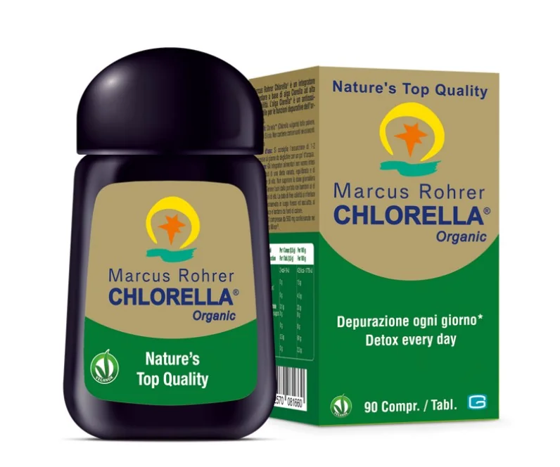 Marcus Rohrer Chlorella Organic 90 Compresse Integratore ad azione depurativa
