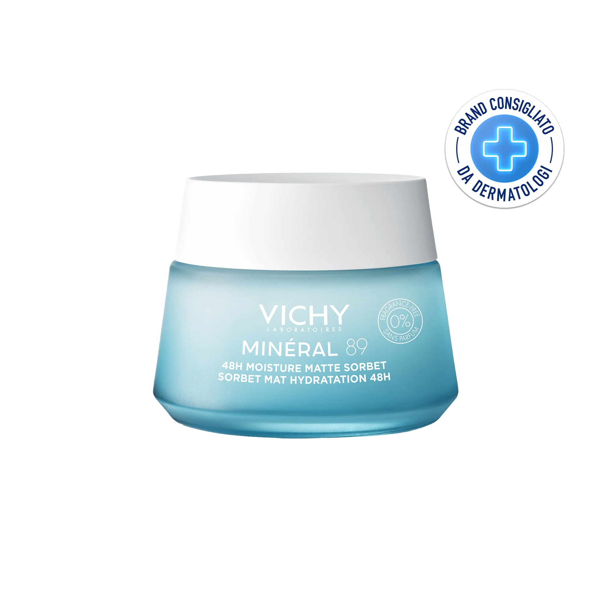 Vichy Mineral 89 Oily Skin Cream 50 Ml Gel sorbetto idratante