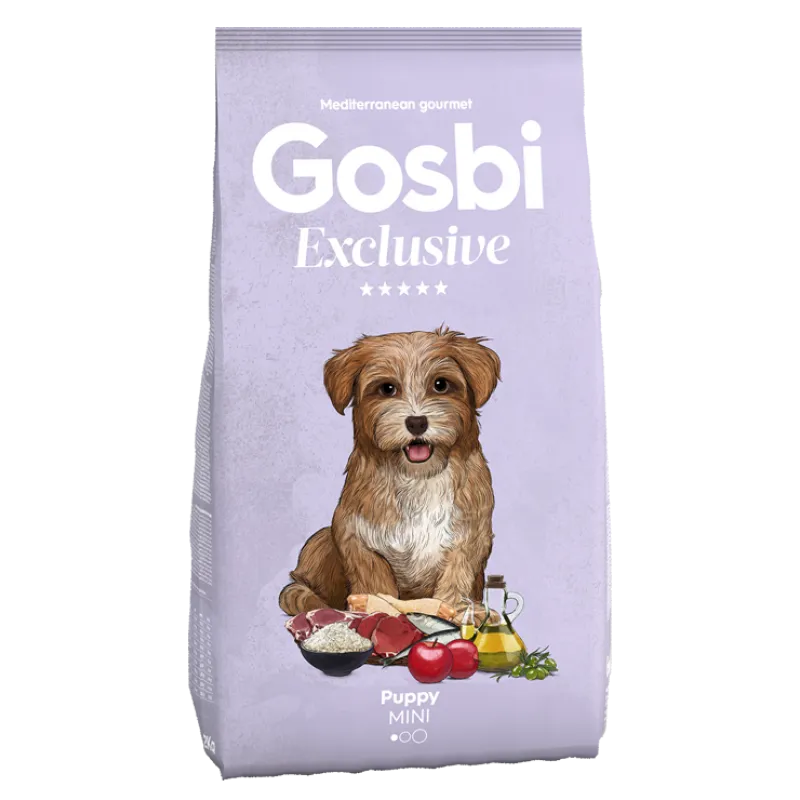 Gosbi Exclusive Puppy Mini 500 G Ricco di Elementi Nutritivi
