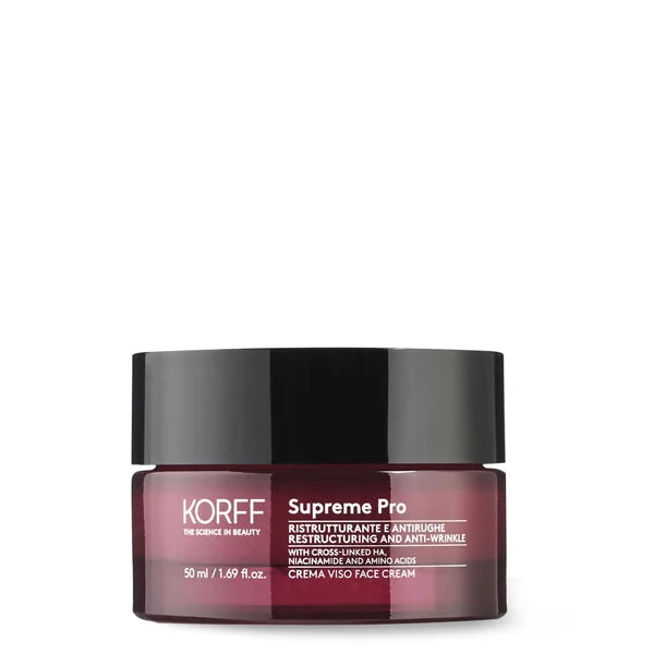 Korff Crema Supreme Pro Ristrutturante Antirughe 50 ml Crema viso antirughe