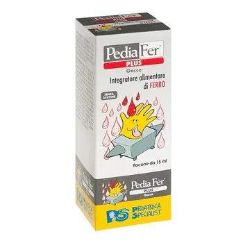 Pediafer Plus Gocce 15 ml - Integratore di Ferro 