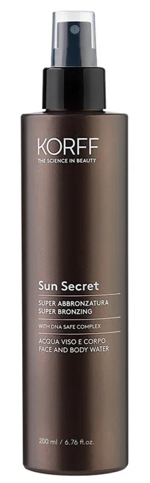 Korff Sun Secret Acqua Abbronzante 200 ml - Viso e Corpo