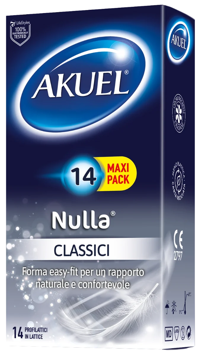 Akuel Nulla Classico 14Pz Sesso Sicuro