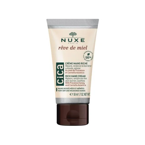 Nuxe Rêve de Miel Crema Mani CICA 50 ml Mani secche e rovinate