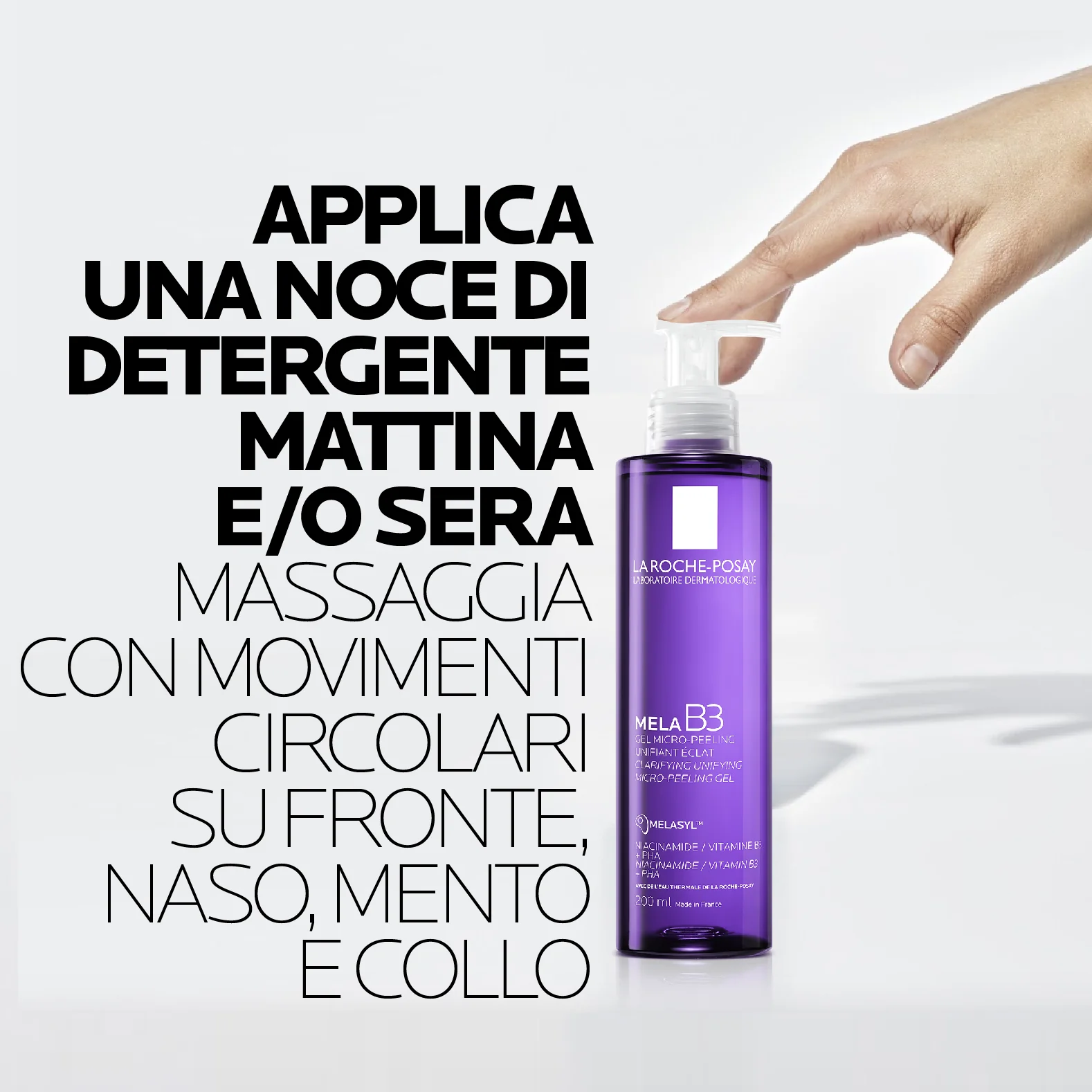 La Roche Posay Mela B3 Gel Detergente 200 Ml Uniformante antimacchie