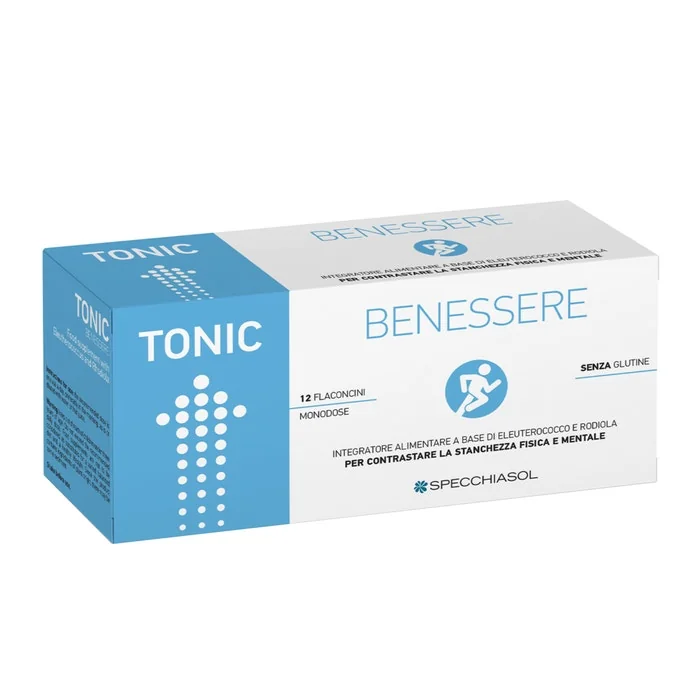 Tonic Benessere 12Fl 10Ml Contro la Stanchezza Fisica e Mentale