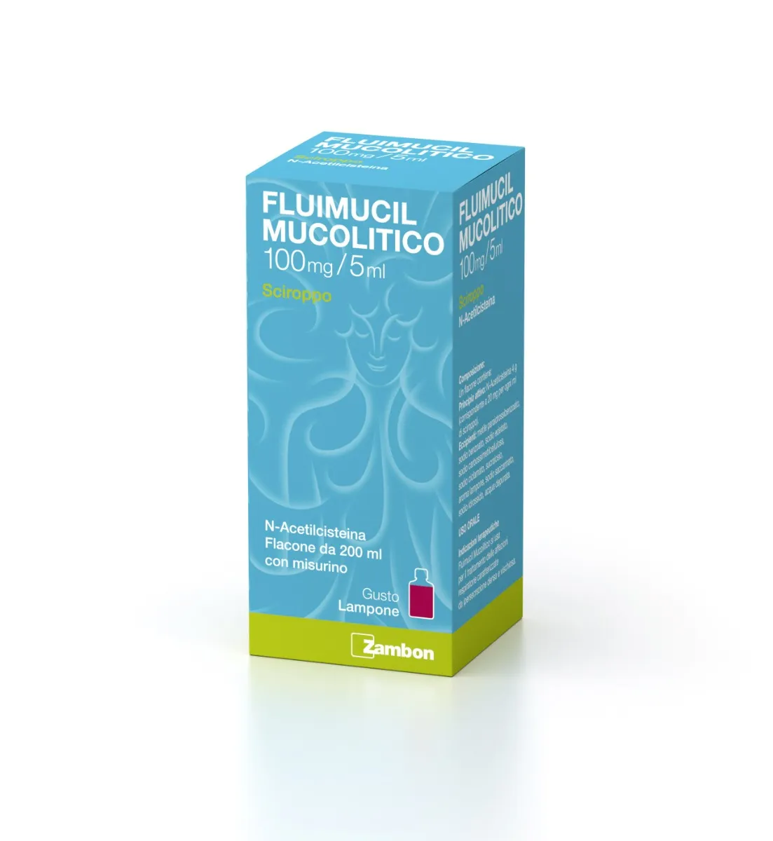 Fluimucil Mucolitico 100 mg/5 ml Sciroppo 200 ml