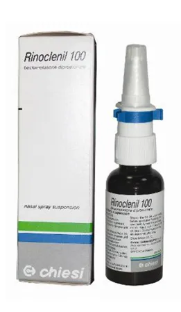 Rinoclenil Spray Nasale 100 mcg Beclometasone Dipropionato 200 Erogazioni