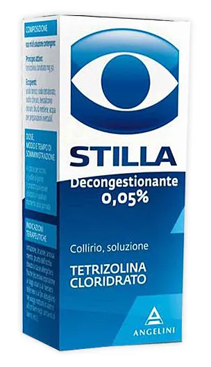 STILLA DECONGESTIONANTE 0,05% TETRIZOLINA CLORIDRATO COLLIRIO 8 ML