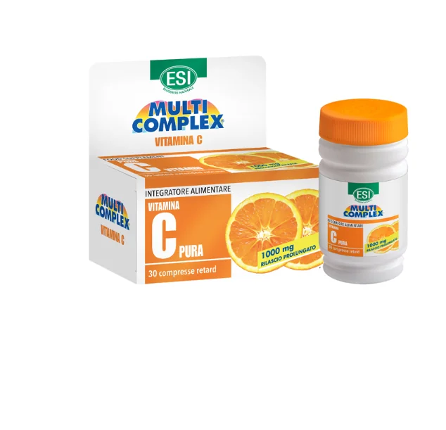 Esi Vitamina C Multi Complex Pura Retard Integratore Sistema Immunitario 30 Compresse Difese Organismo