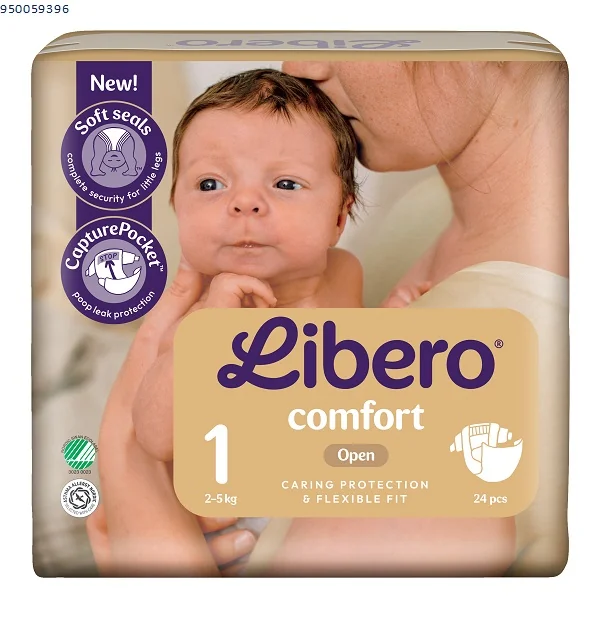 Libero Comfort 1 Pannolini 2-5 Kg 24 Pezzi