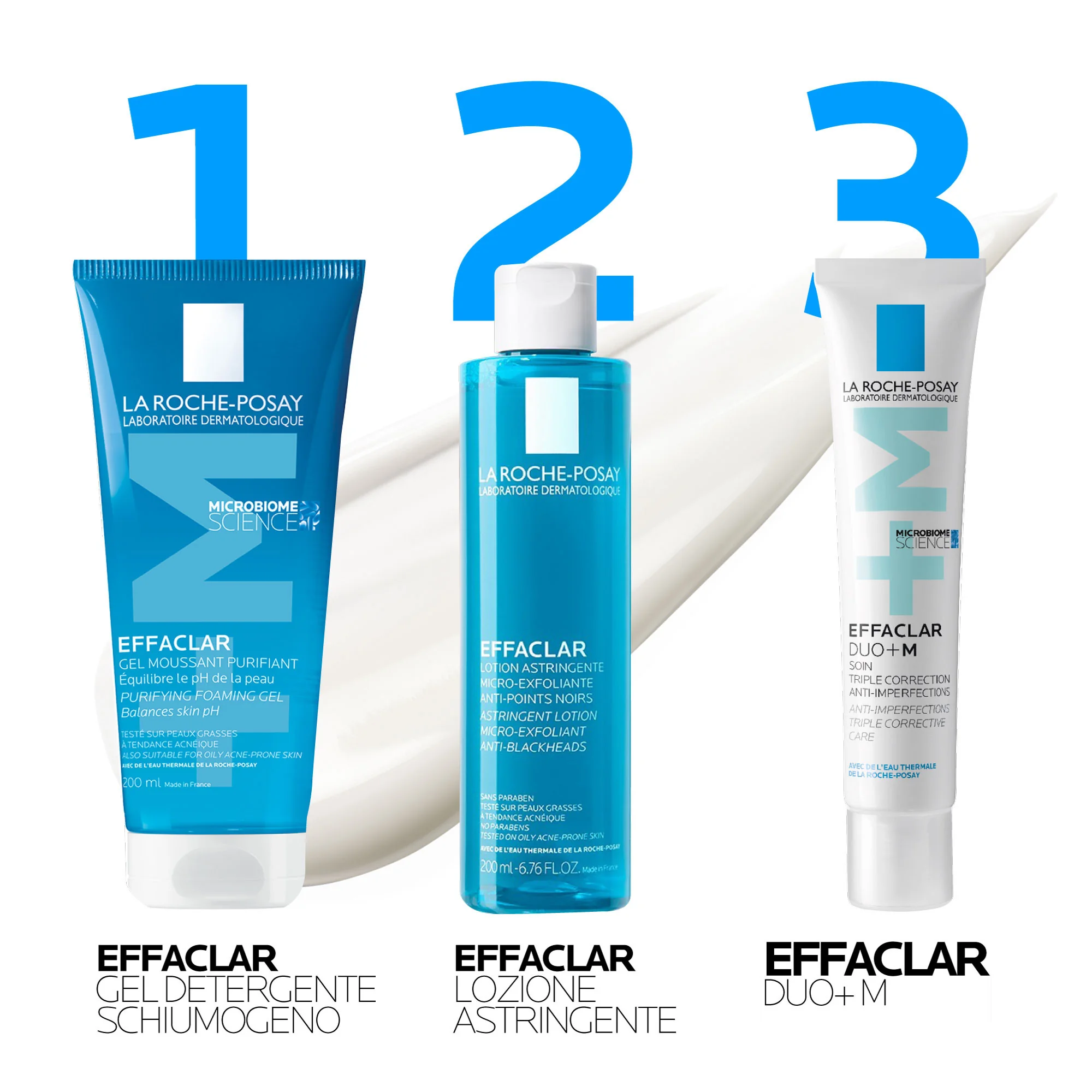 La Roche Posay Effaclar Gel Anti-Imperfezioni 200 ml Detergente purificante