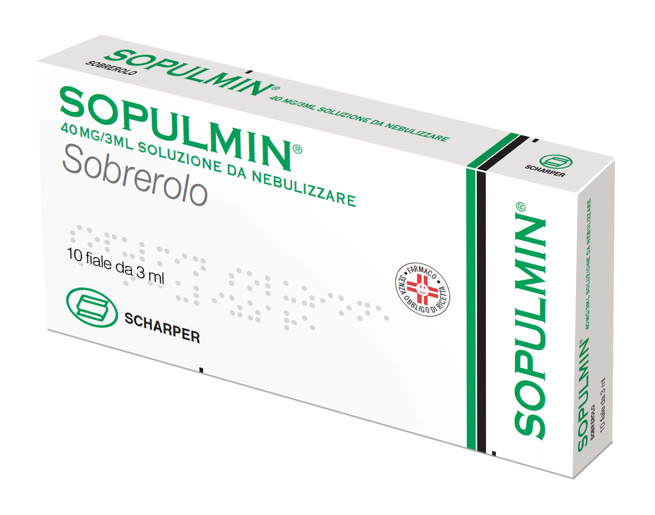 Sopulmin Nebulizzazione 40 mg 10 Fiale