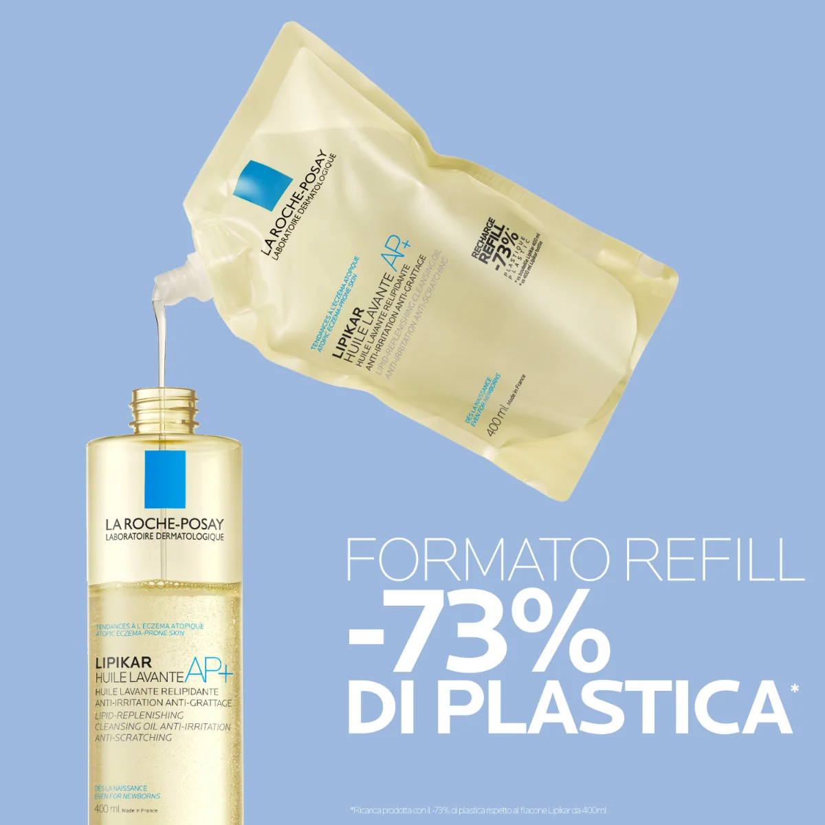 La Roche Posay Lipikar Olio Detergente 400 Ml Pelle sensibile