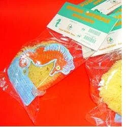 Farvisan Spugna Ippocampo Naturale 11 cm Igiene Quotidiana
