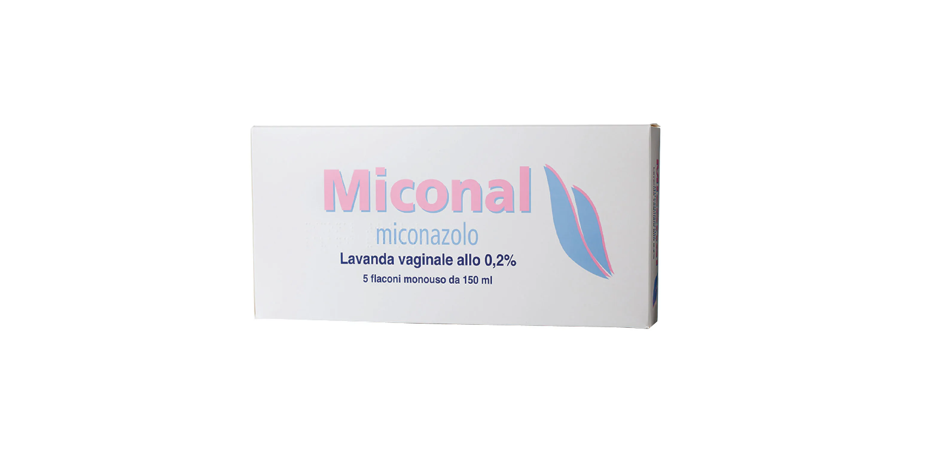 Miconal 0,2% Miconazolo Lavanda Vaginale Antimicotica 5 Flaconi da 150 ml