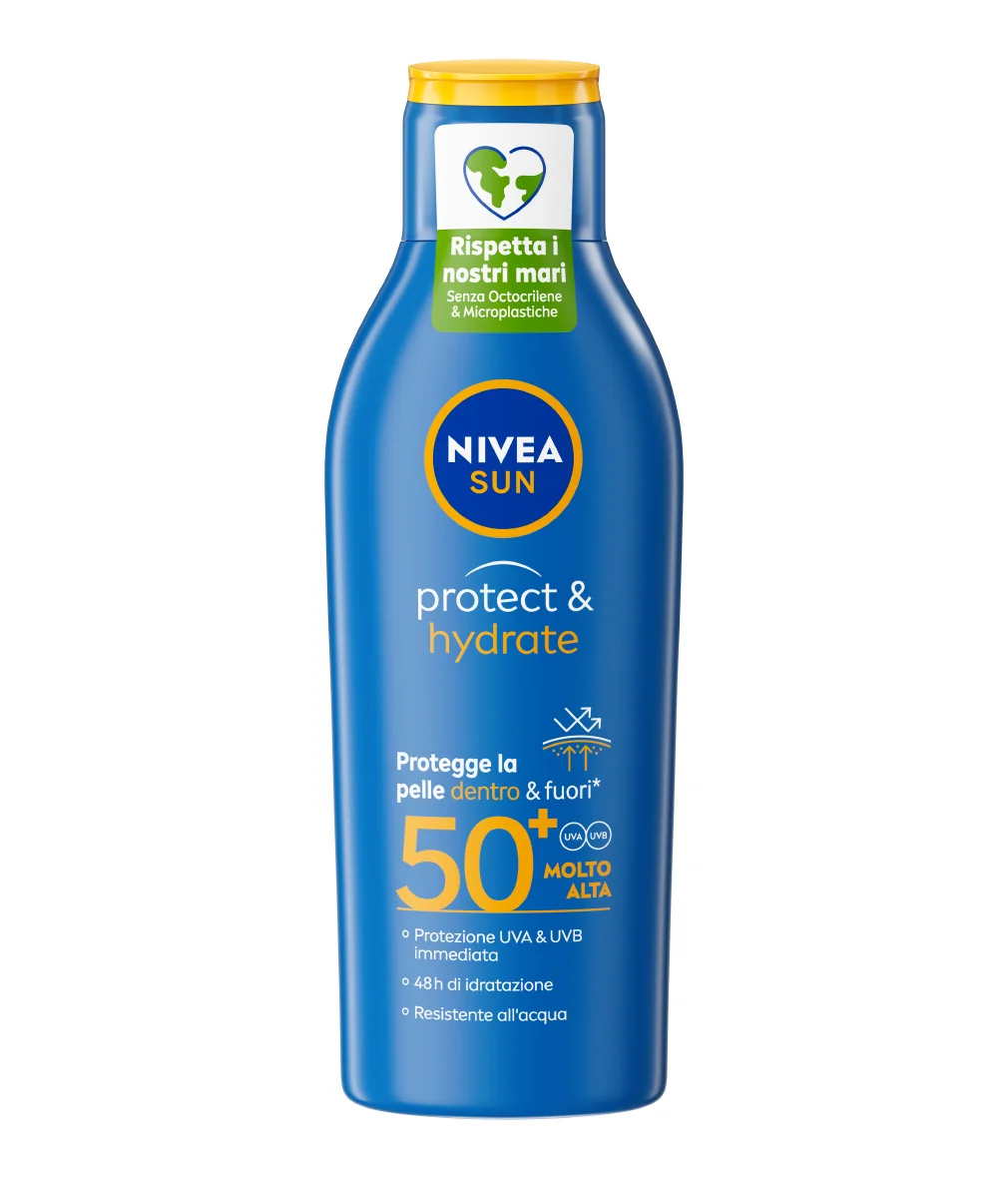 Nivea Sun Latte Solare Protect & Hydrate Protezione Solare